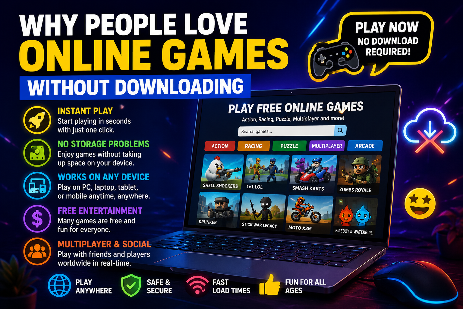 Why People Love Online Games Without Downloading in 2026